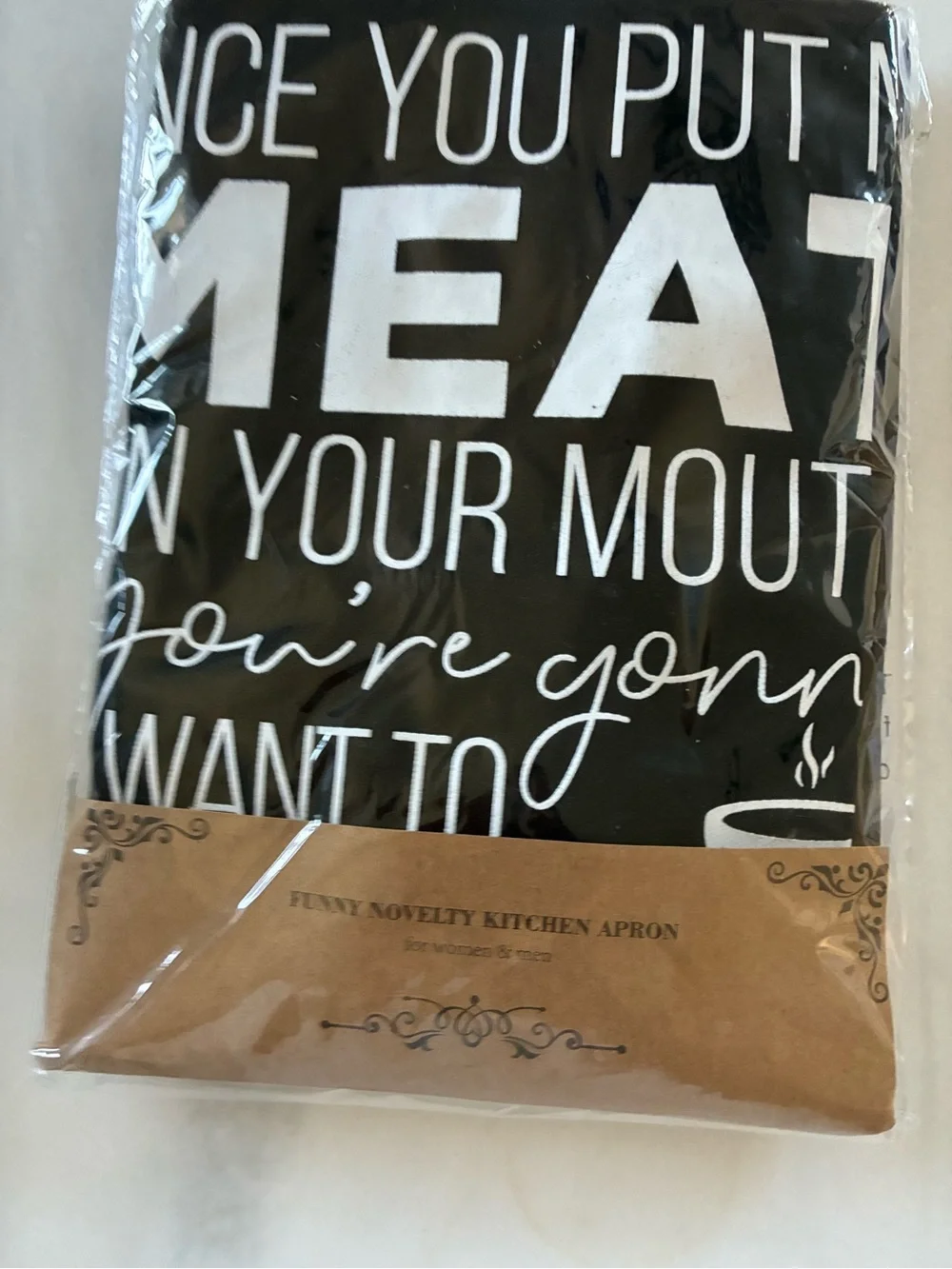 Carnivore Diet Cookbook for Beginners + Black Meat-Themed Kitchen Apron